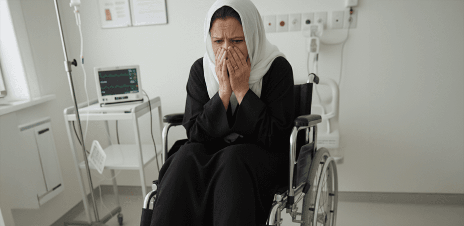 سيدة تعاني من ورم في القدم تحتاج إلى عملية جراحية